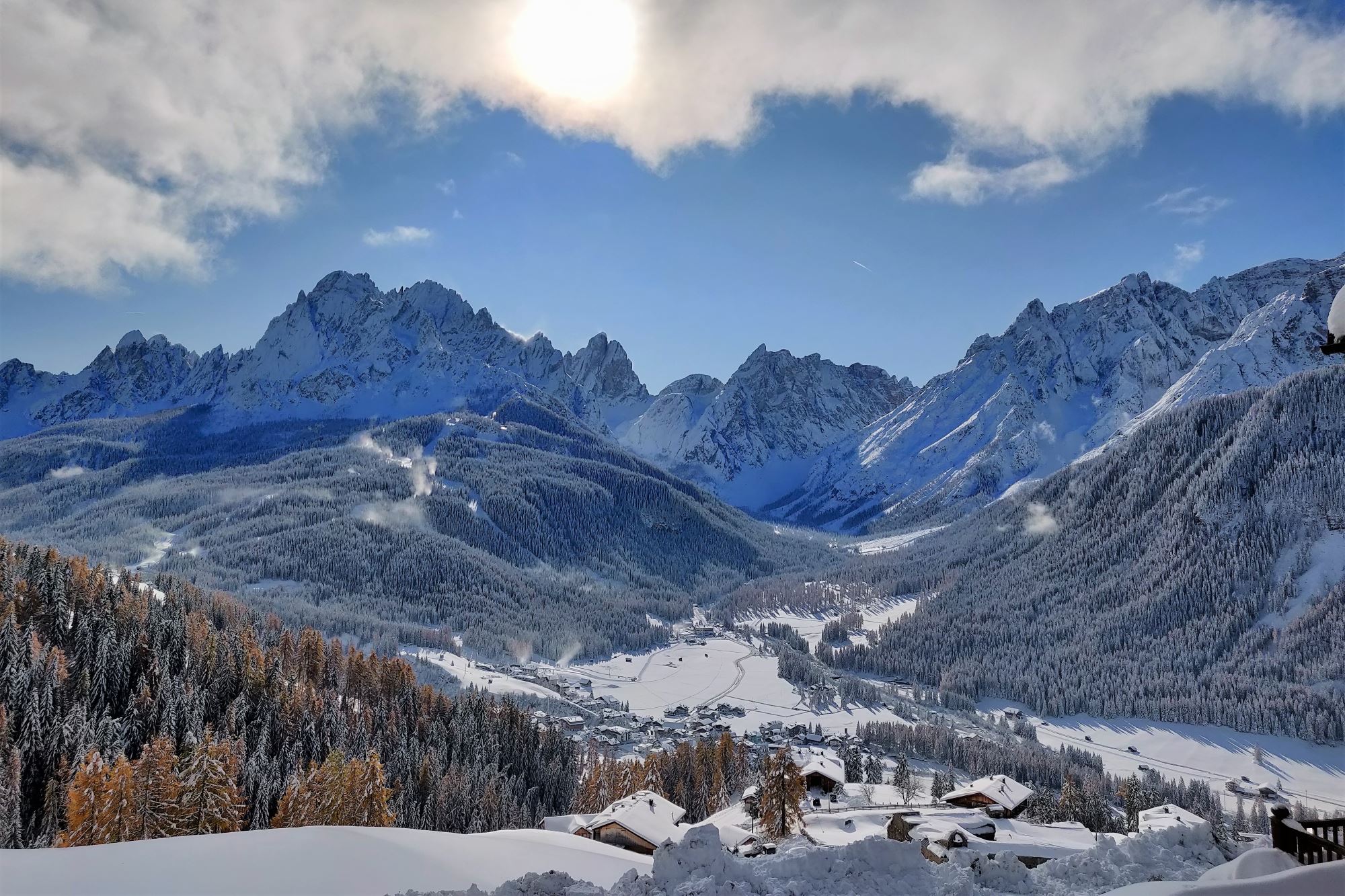 Winterlandschaft Sexten